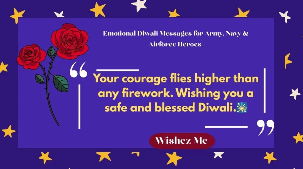 Emotional Diwali Messages for Army, Navy & Airforce Heroes 