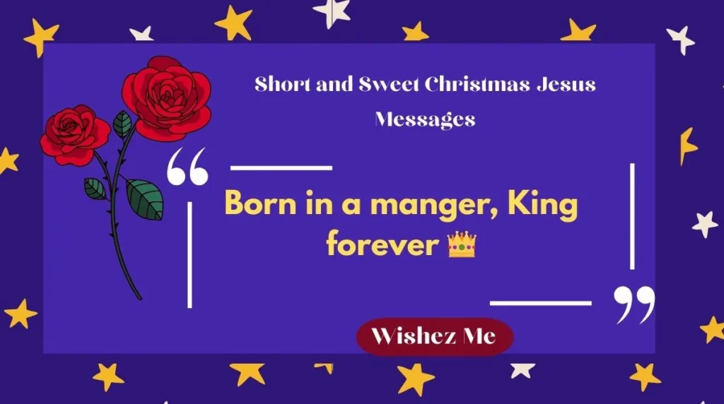 Short and Sweet Christmas Jesus Messages
