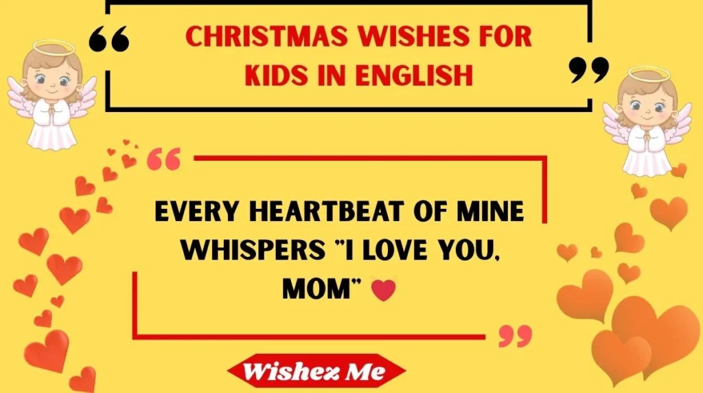 christmas wishes for kids in english