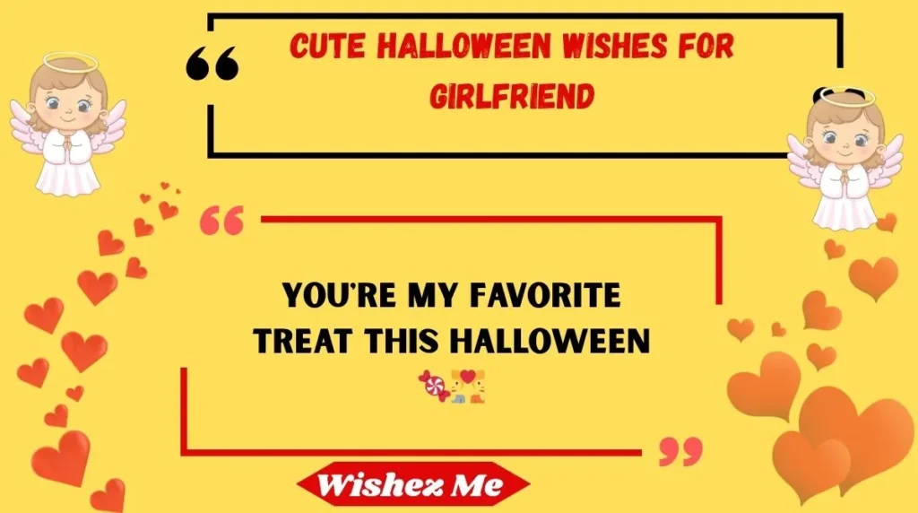 Cute Halloween Wishes for Girlfriend