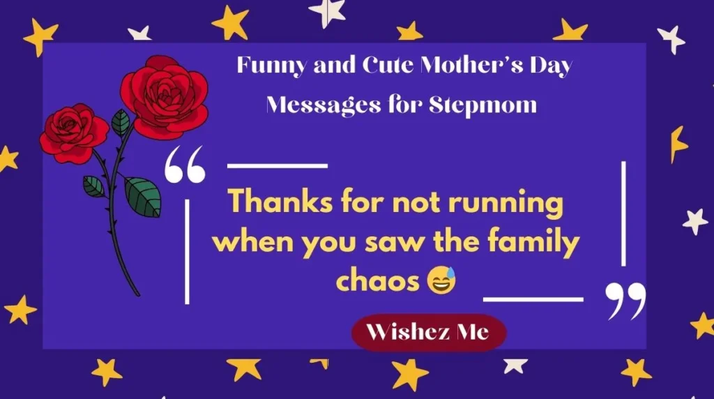 Funny and Cute Mother’s Day Messages for Stepmom
