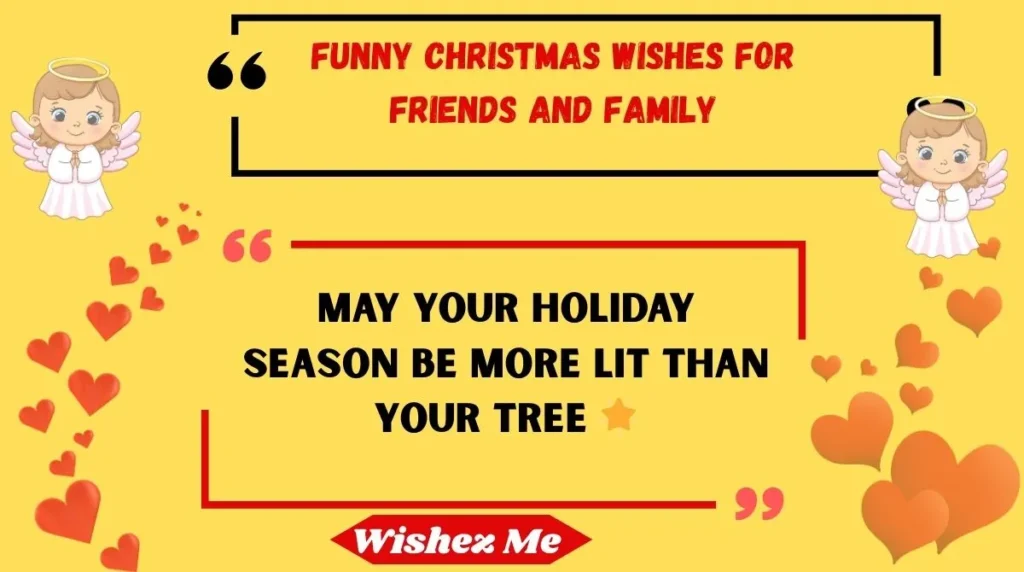 Funny Christmas Wishes for Friends and Family
