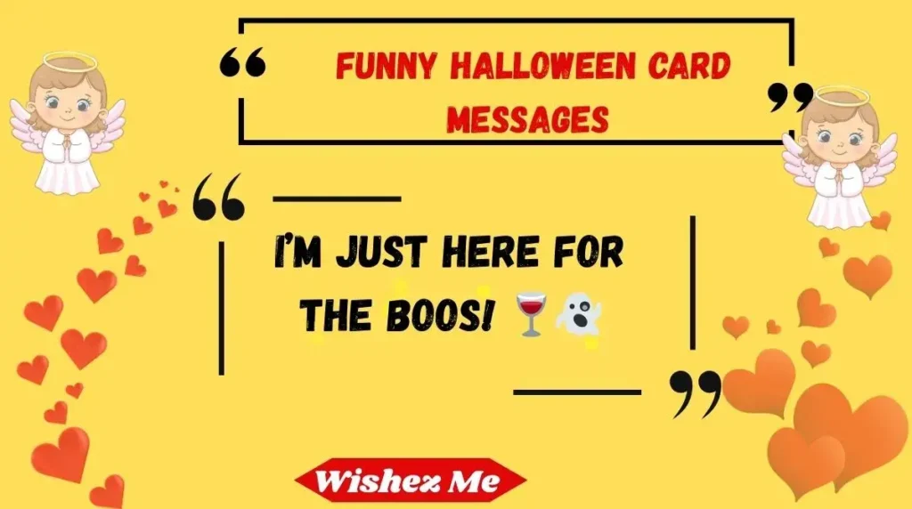Funny Halloween Card Messages