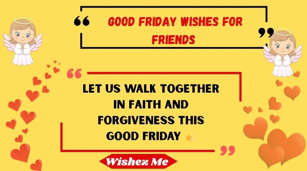 Good Friday Wishes for Friends