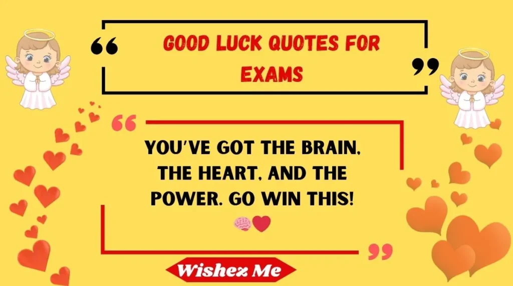 Good Luck Quotes for Exams