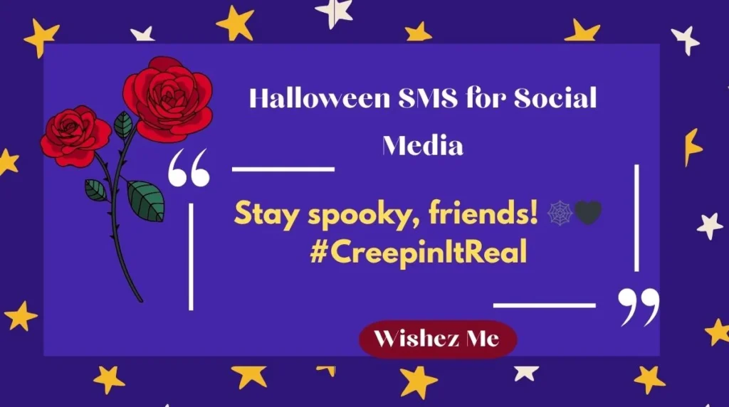 Halloween SMS for Social Media