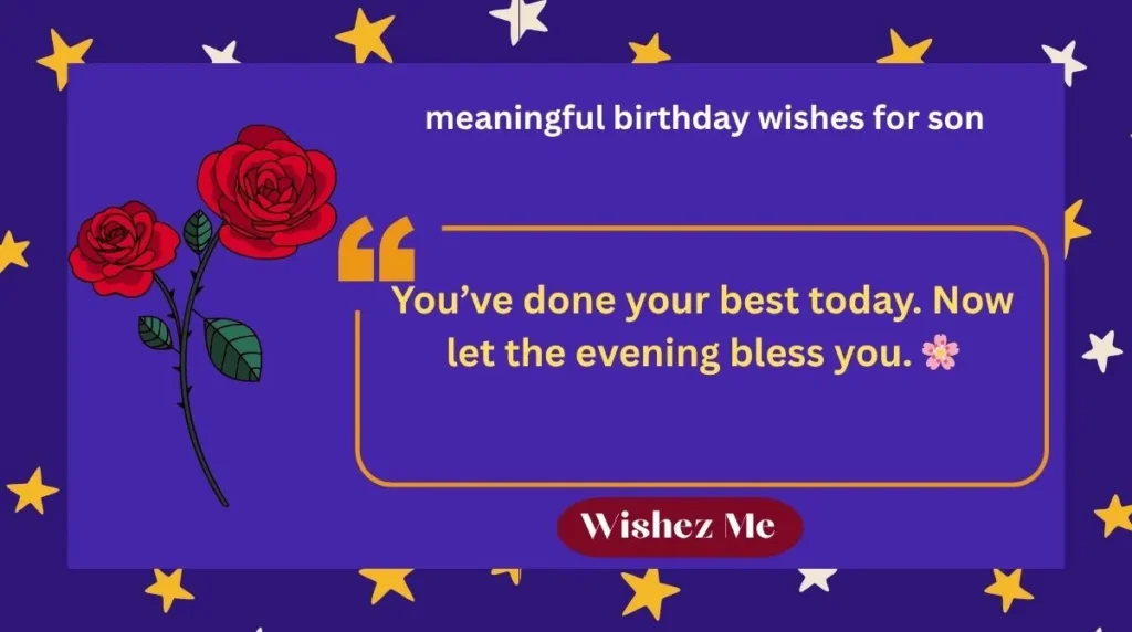 Happy Birthday Wishes for Son