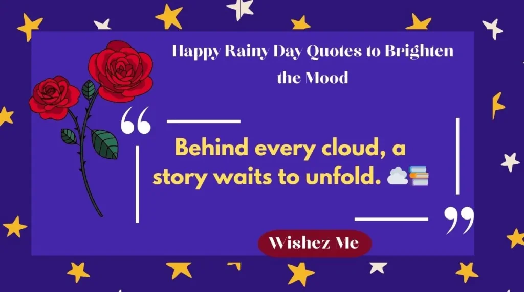 Happy Rainy Day Quotes to Brighten the Mood