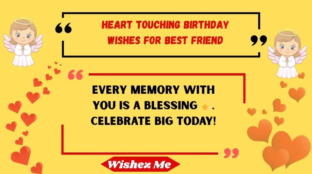 Heart Touching Birthday Wishes for Best Friend