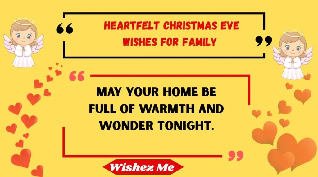 Heartfelt Christmas Eve Wishes for Family