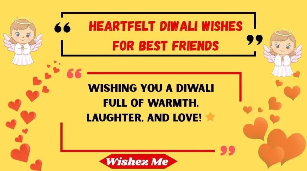 Heartfelt Diwali Wishes for Best Friends