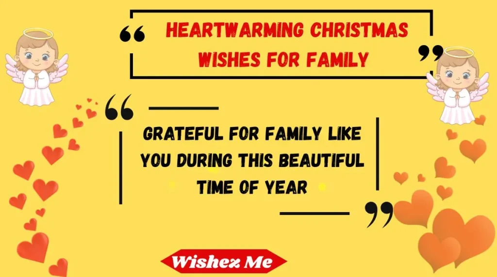 Heartwarming Christmas Wishes for Family