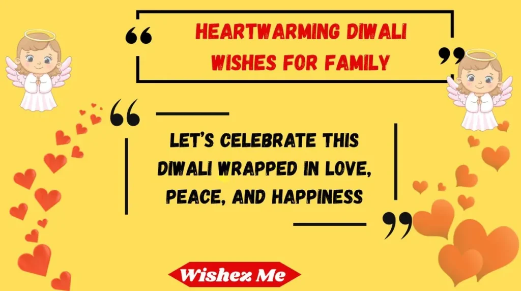 Heartwarming Diwali wishes for family