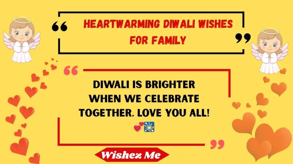 Heartwarming Diwali Wishes for Family