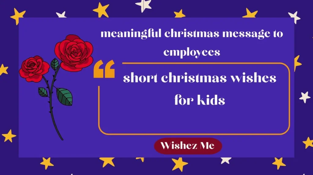 meaningful christmas message to employees