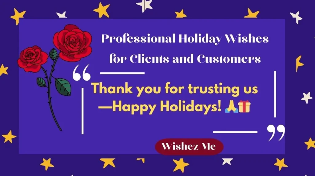 Thank you for trusting usโHappy Holidays! ๐๐