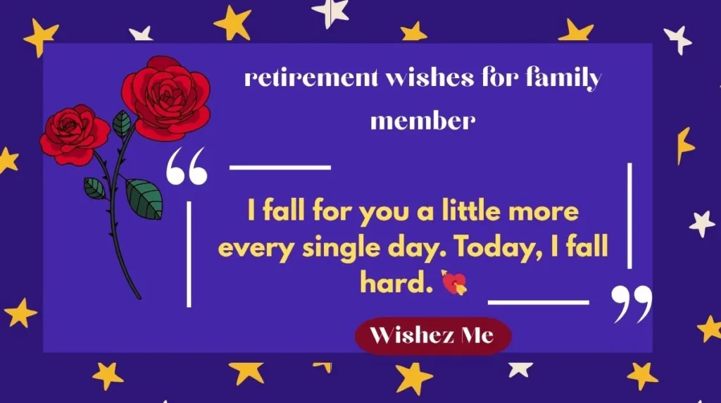 retirement wishes for family member