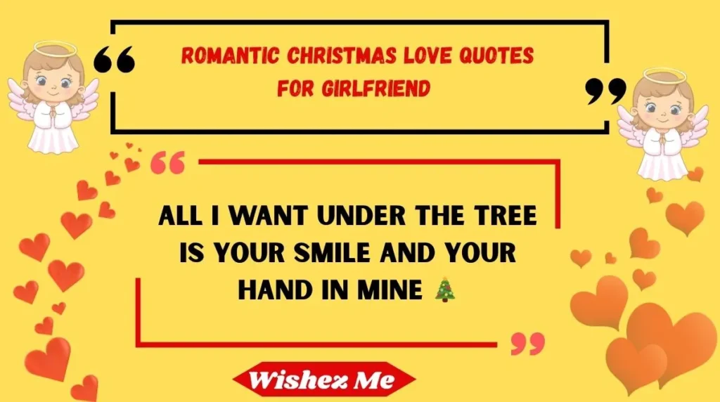 Romantic Christmas Love Quotes for Girlfriend