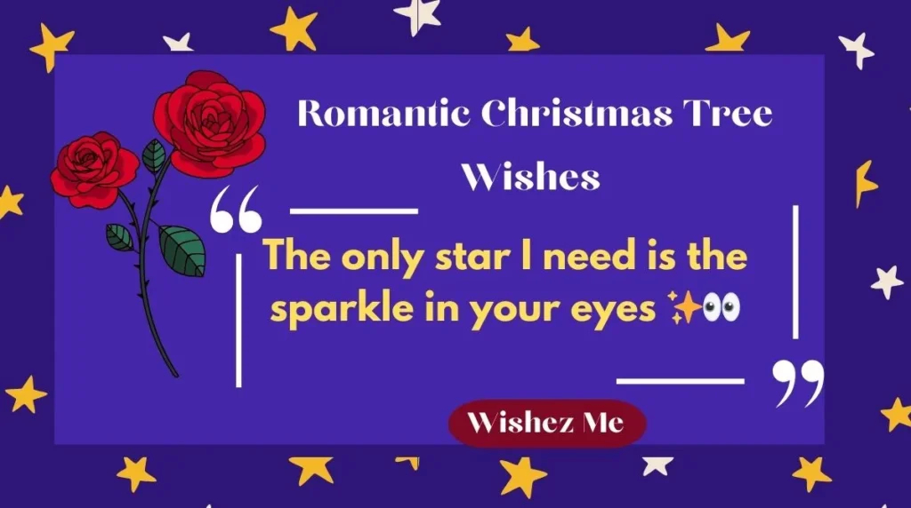 Romantic Christmas Tree Wishes 