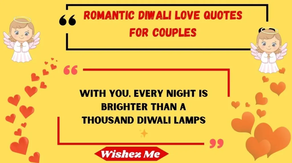 Romantic Diwali Love Quotes for Couples
