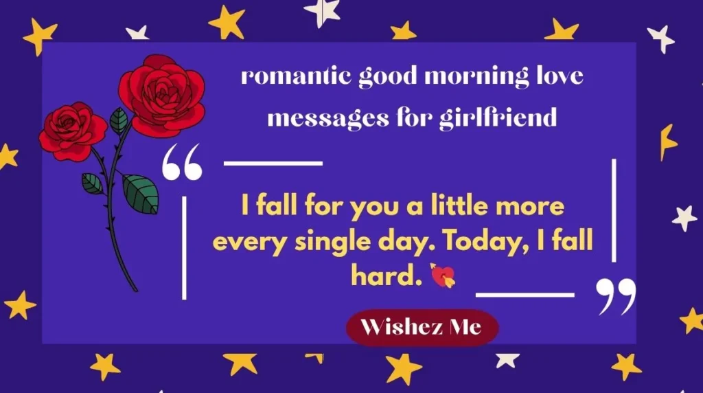 romantic good morning love messages for girlfriend