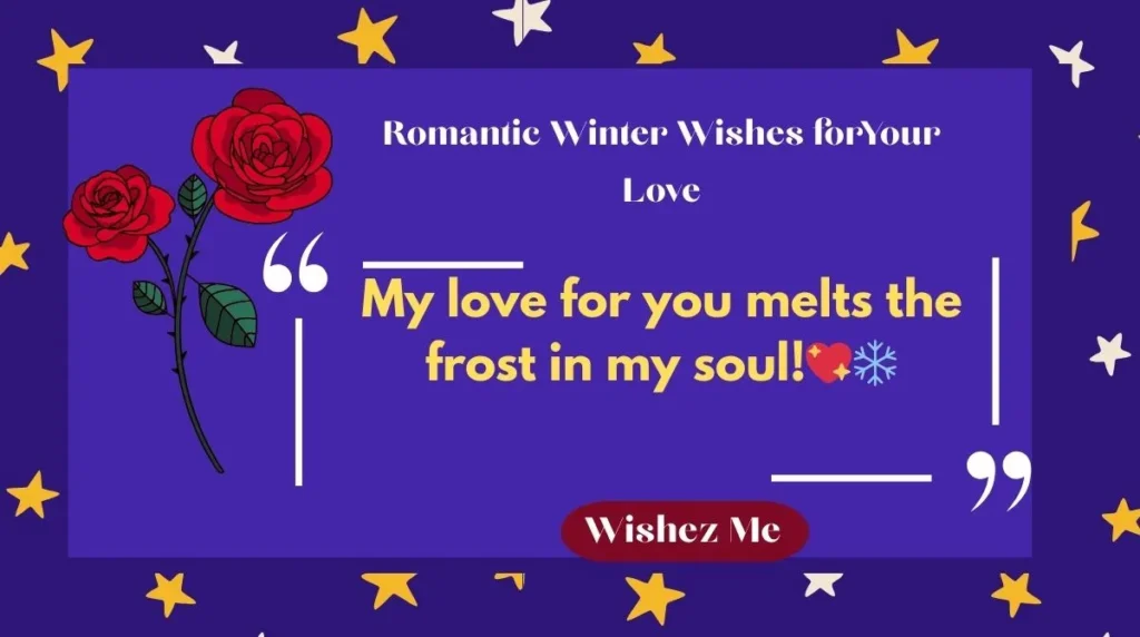 Romantic Winter Wishes for Your Love