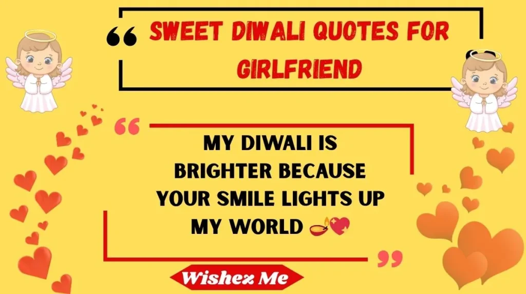 Sweet Diwali Quotes for Girlfriend