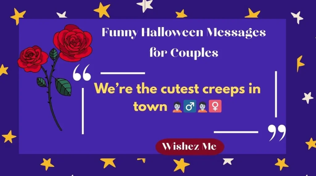 Funny Halloween Messages for Couples