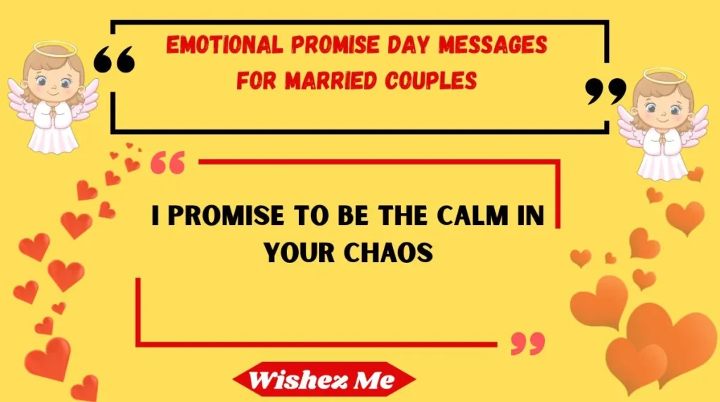 Emotional Promise Day Messages for Married Couples 