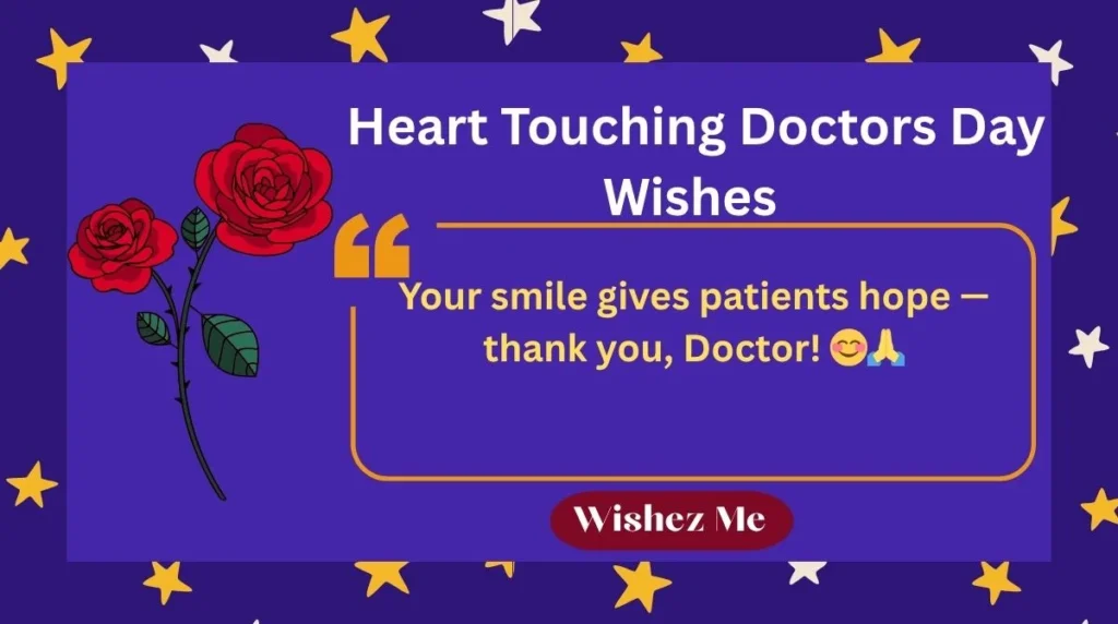 Heart Touching Doctors Day Wishes