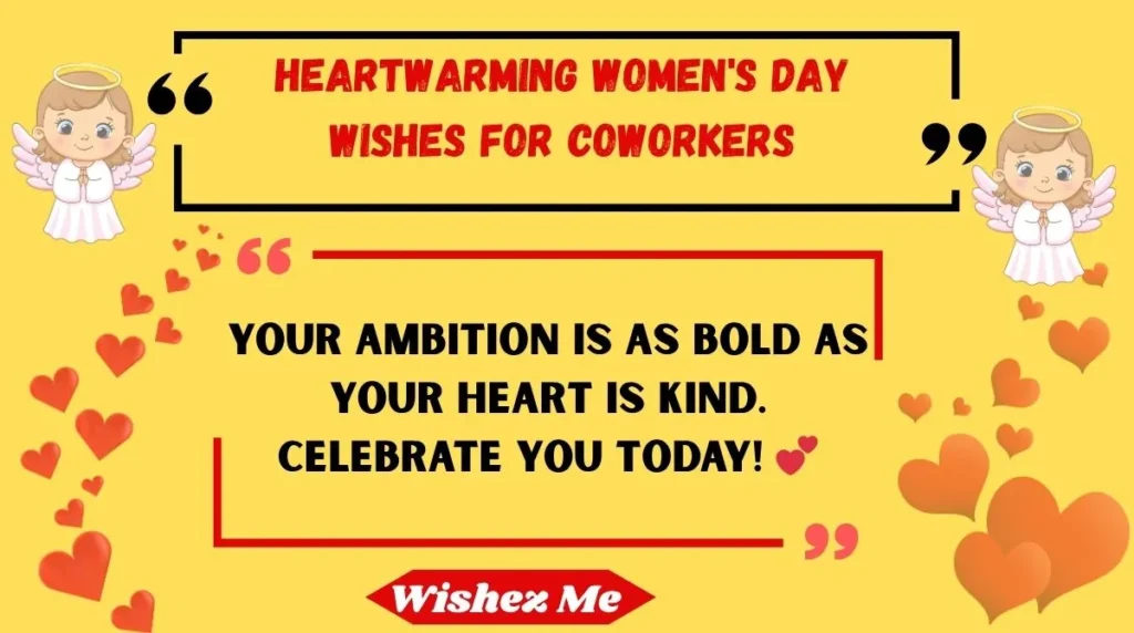 Heartwarming Women's Day Wishes for Coworkers 