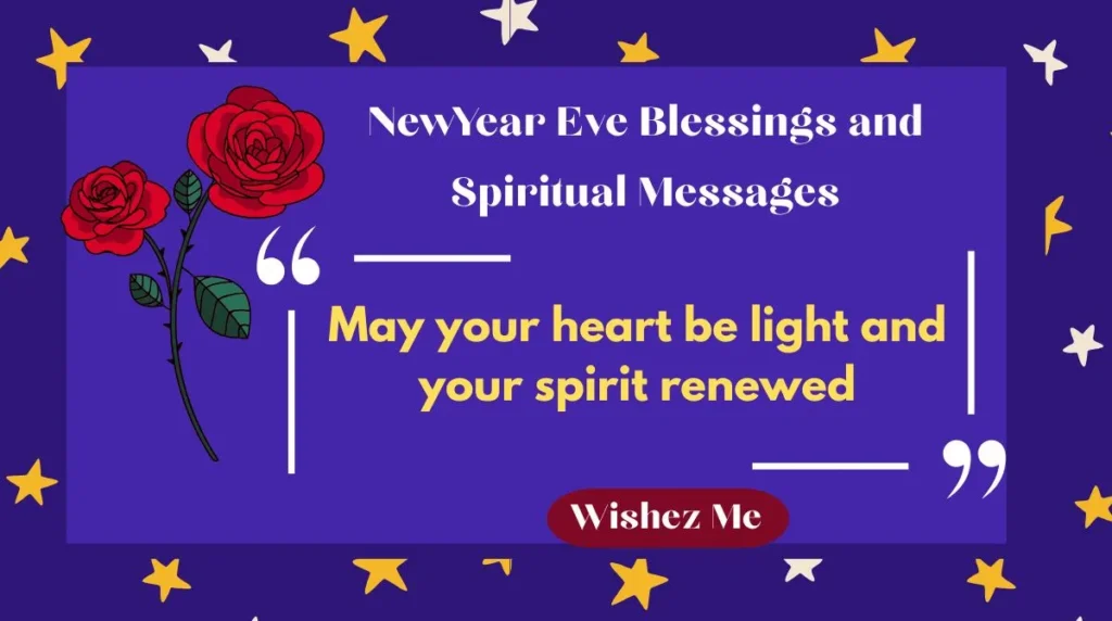 New Year Eve Blessings and Spiritual Messages 