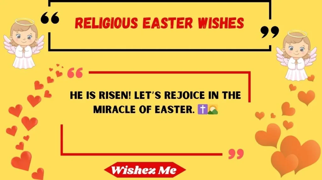 Religious Easter Wishes