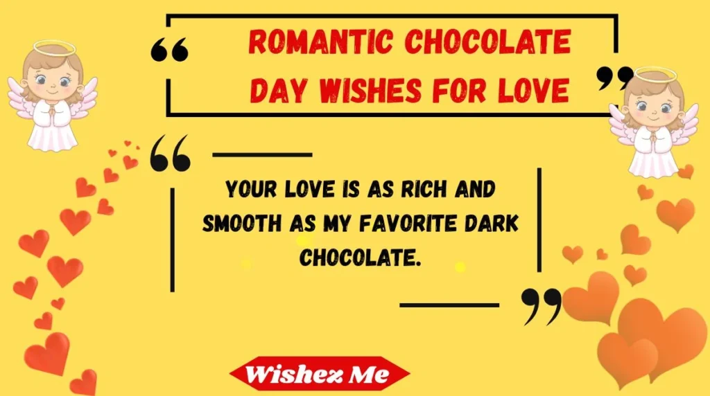 Romantic Chocolate Day Wishes for Love