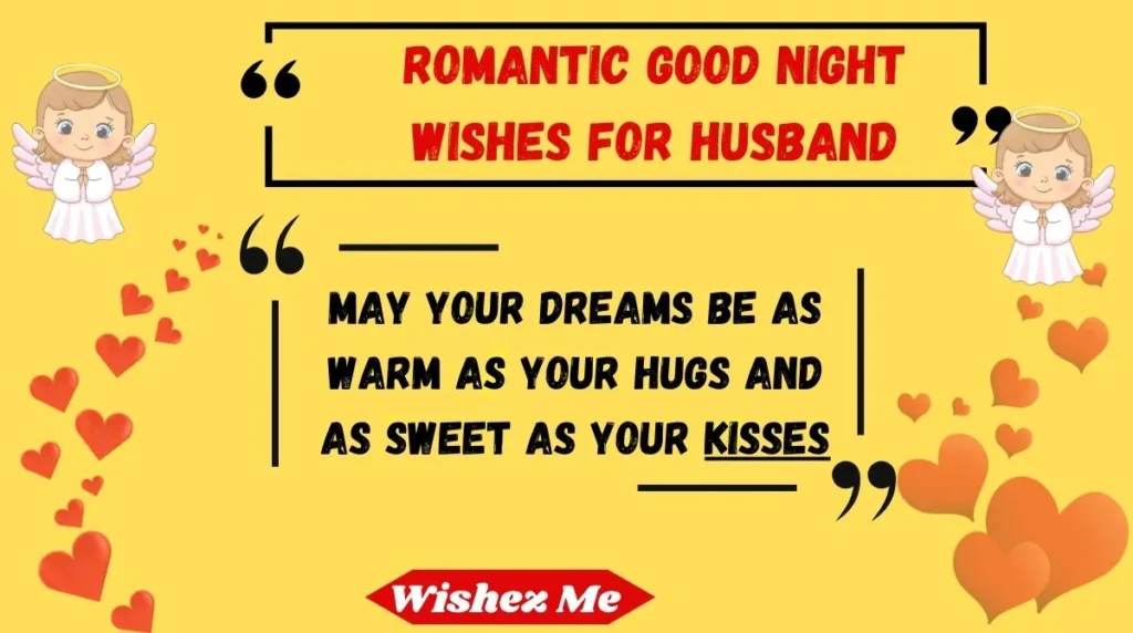 Romantic Good Night Wishes for Husband