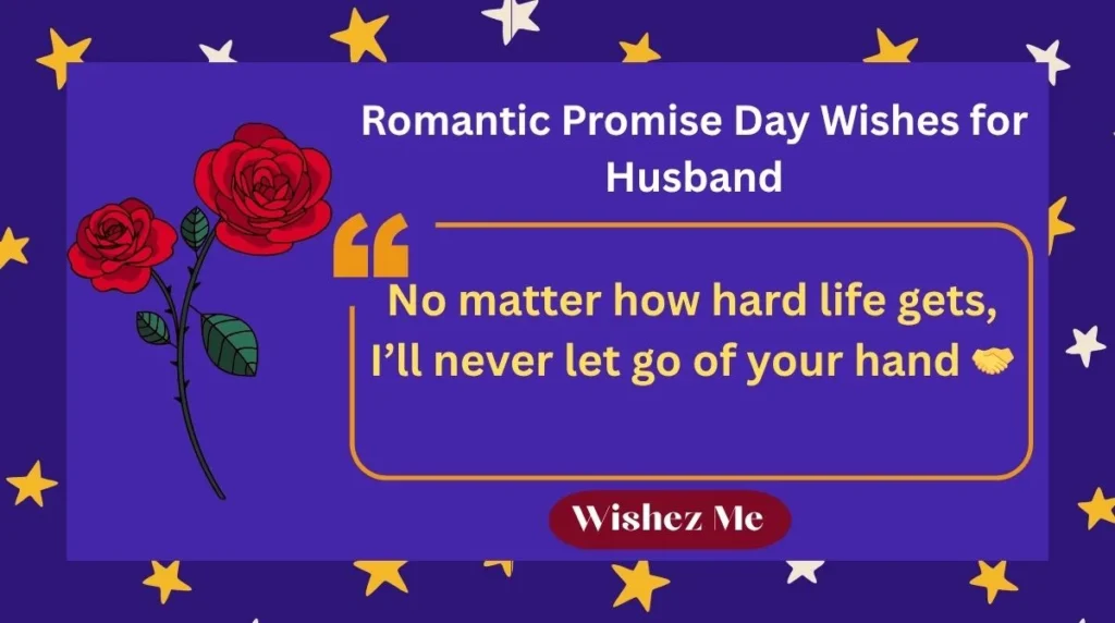 Romantic Promise Day Wishes for Husband 