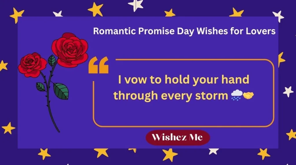 Romantic Promise Day Wishes for Lovers 