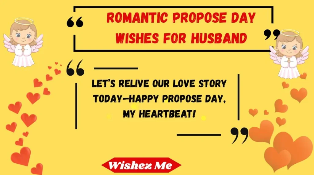 Romantic Propose Day Wishes for Husband