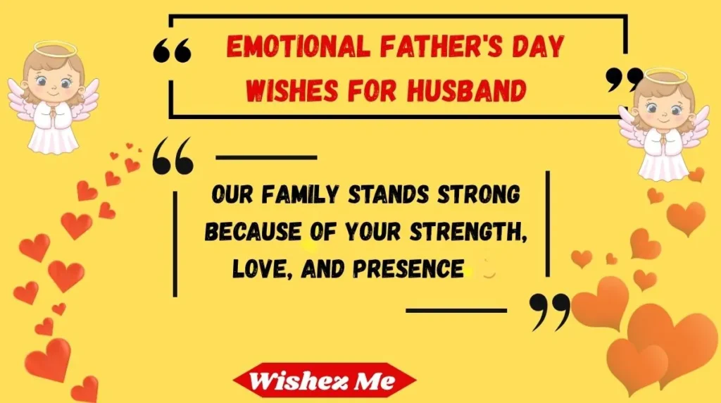 Emotional Father's Day Wishes for Husband