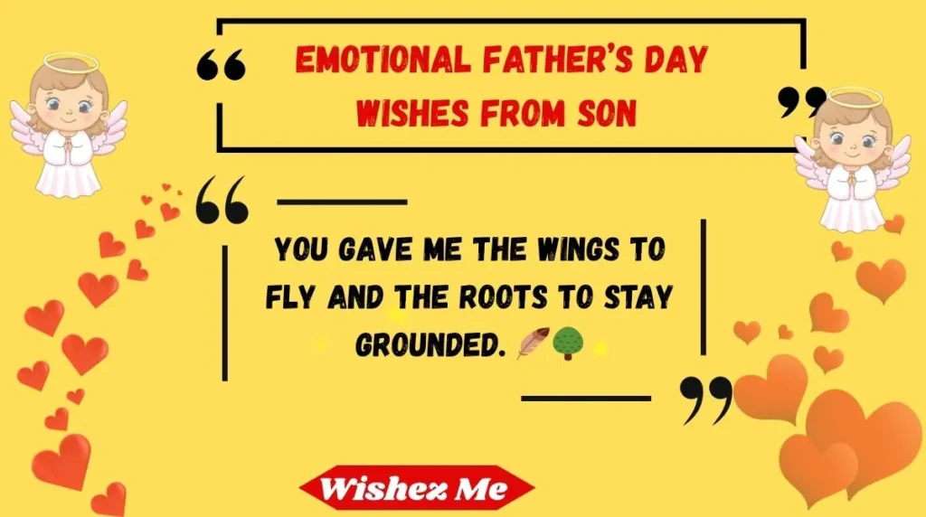 Emotional Father’s Day Wishes from Son