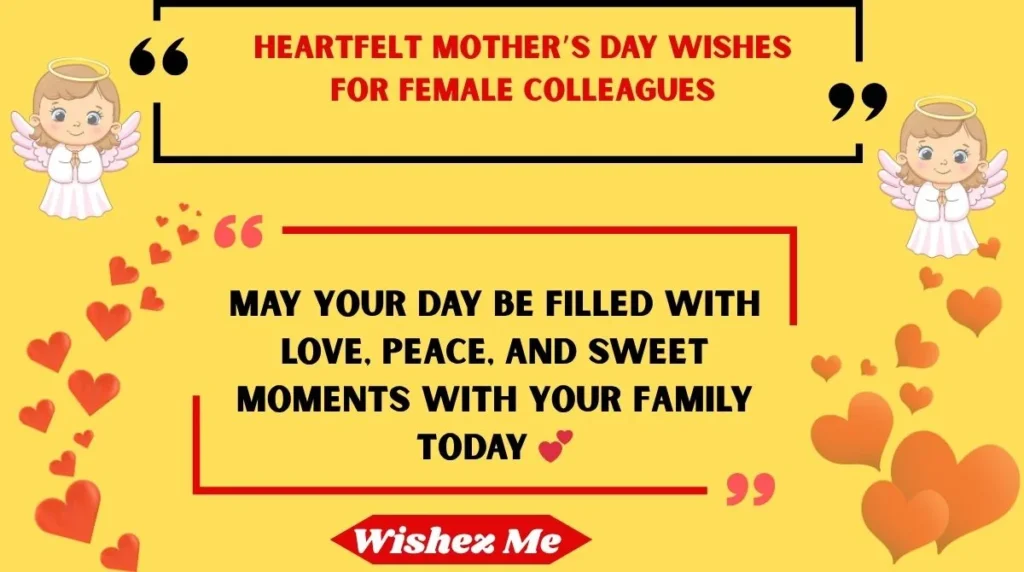 Heartfelt Motherโs Day Wishes for Female Colleagues