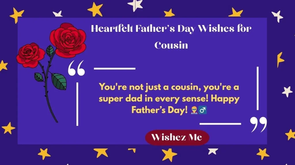 Heartfelt Father's Day Wishes for Cousin