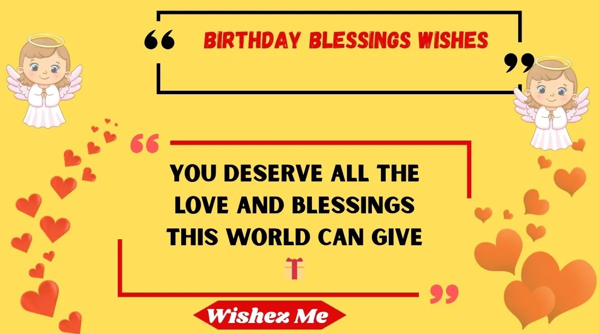 Birthday Blessings Wishes