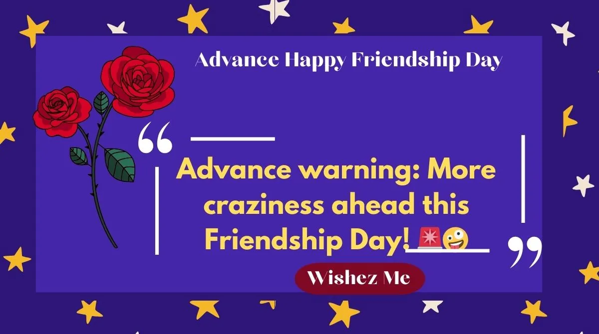 Advance Happy Friendship Day