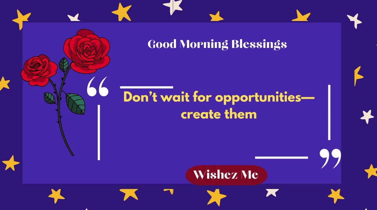 Good Morning Blessings