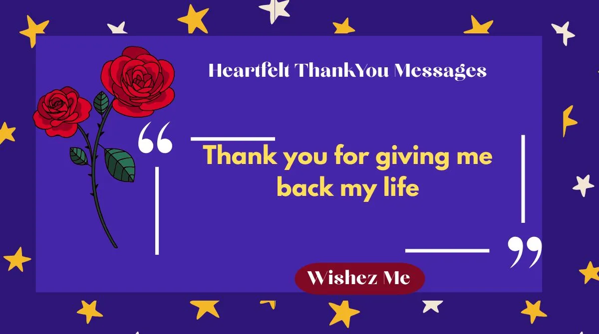 Heartfelt Thank You Messages