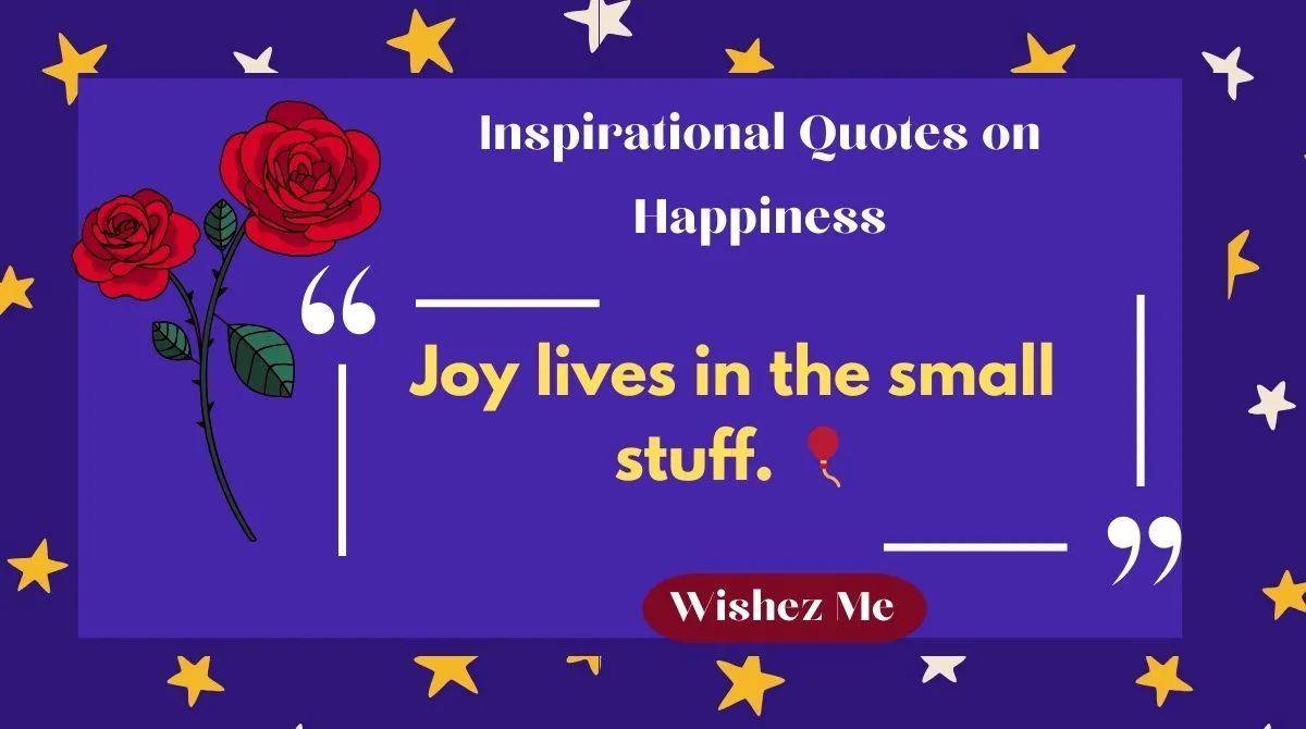 Inspirational Quotes on Happiness