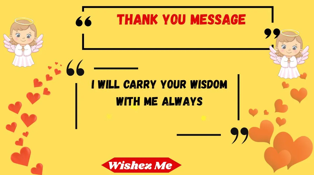 Thank You Message