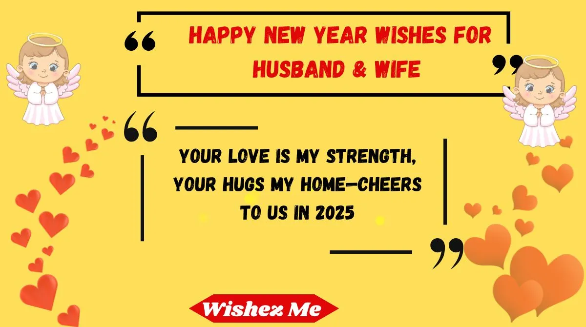 Happy New Year Wishes for Husband & Wife