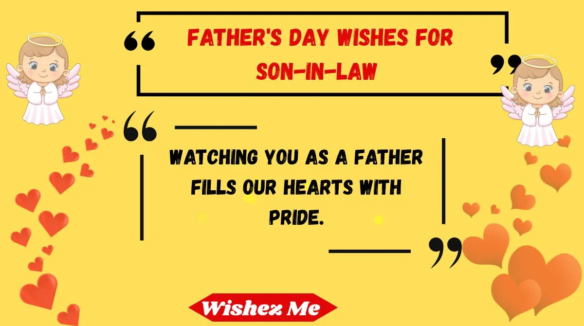 Father's Day Wishes for Son-in-Law